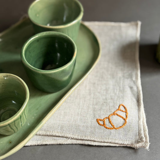 Servilleta lino natural 4 modelos