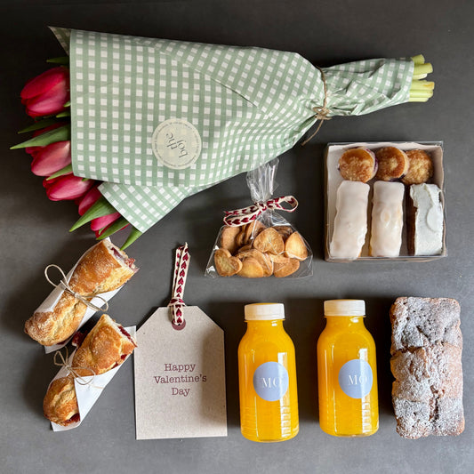 Cómo endulzar San Valentín con desayunos y postres a domicilio