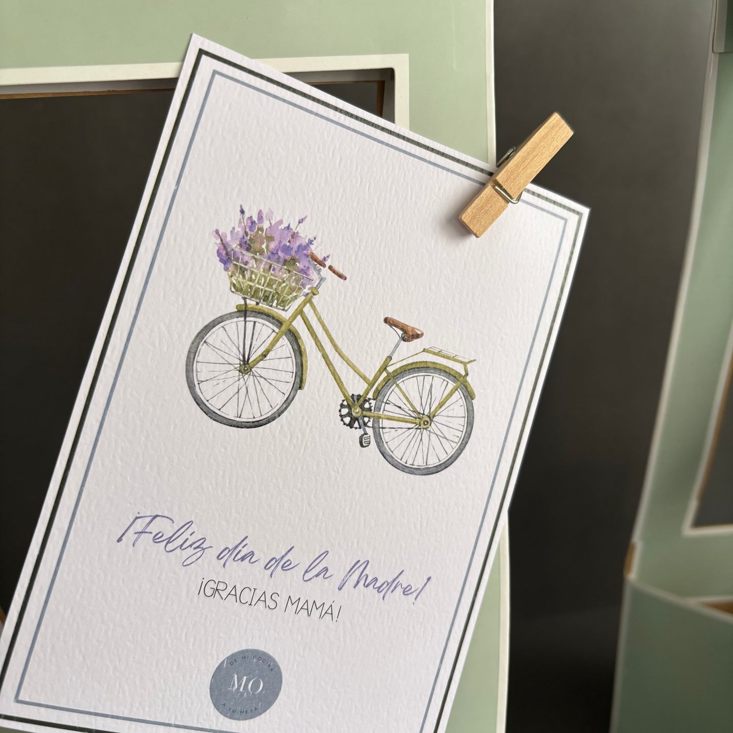 Bolsa verde agua para llenarla con lo que más te guste