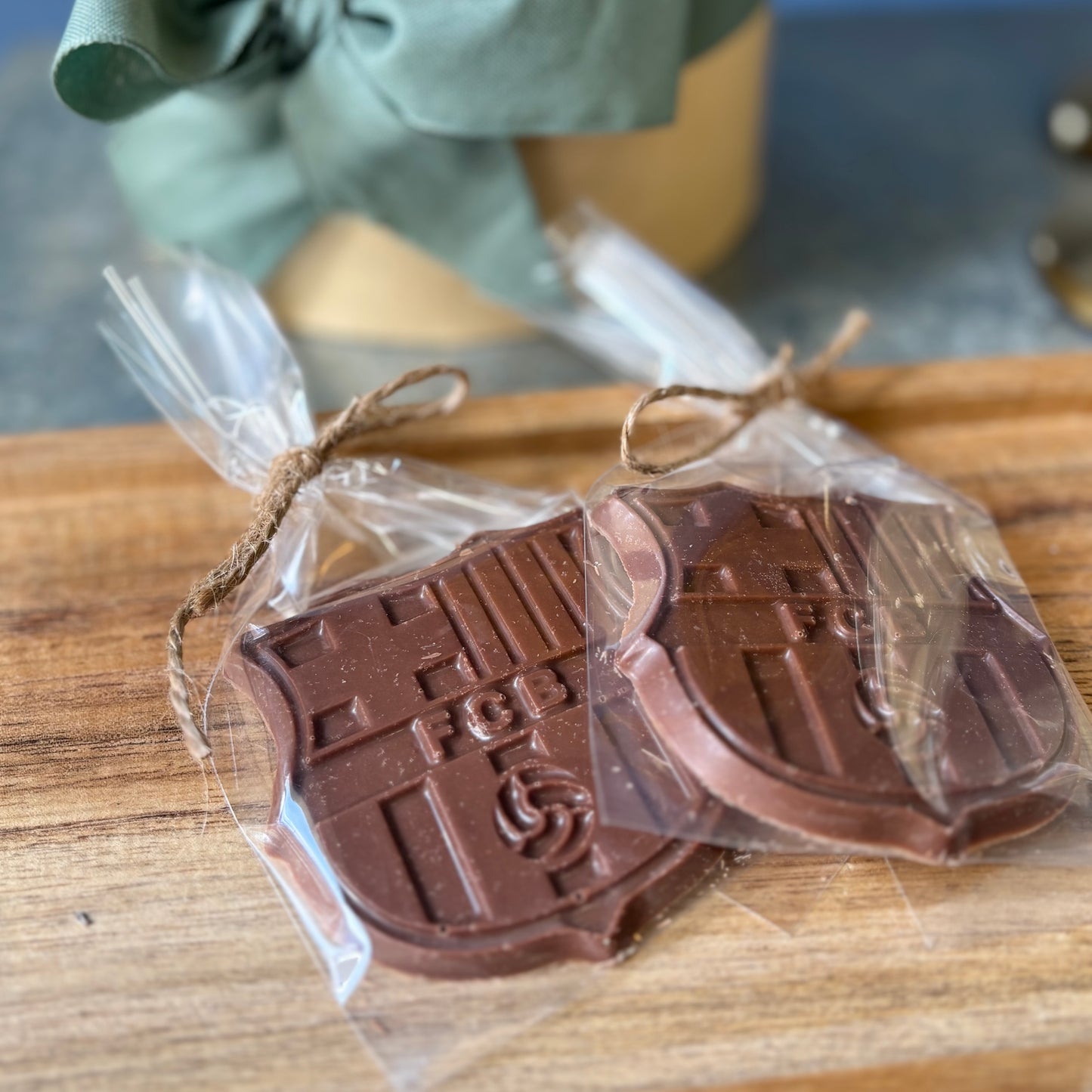 Escudo Barcelona Choco leche